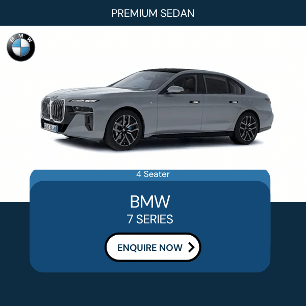 Hire BMW 7 Series in Lucknow