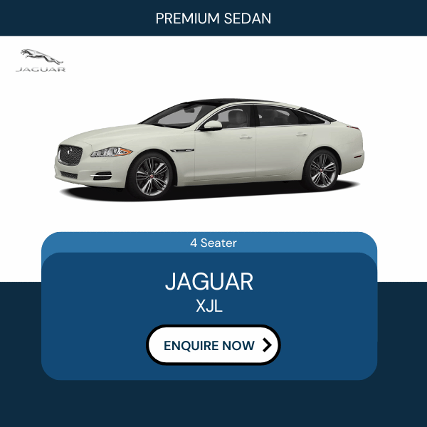 Hire Jaguar XJL in Lucknow