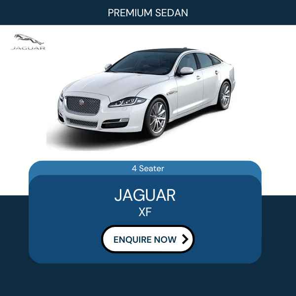 Hire Jaguar XF in Lucknow