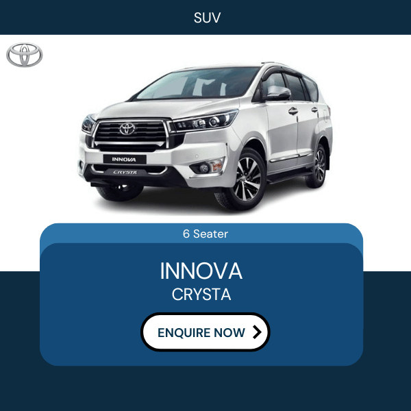 Hire Innova Crysta in Lucknow