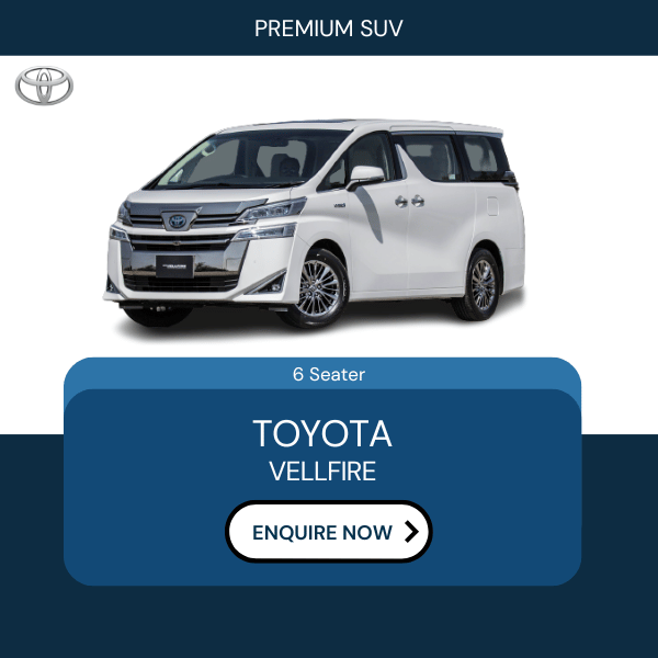 Hire Toyota Vellfire in Lucknow
