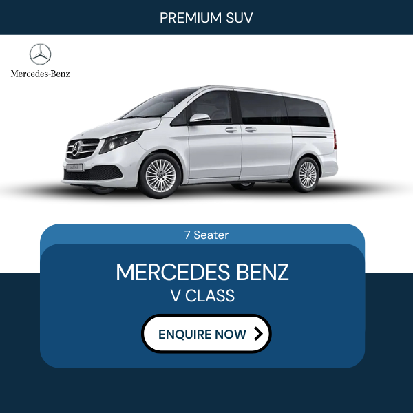 Hire Mercedes Benz V Class in Lucknow