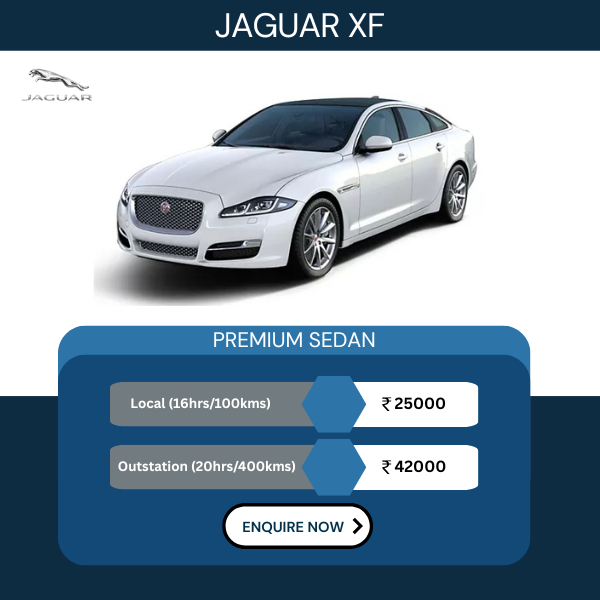 Hire Jaguar XF for Wedding