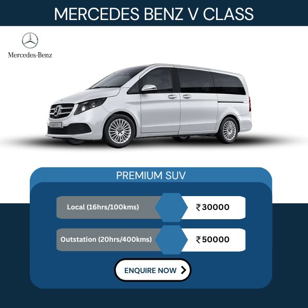 Hire Mercedes V Class for Wedding