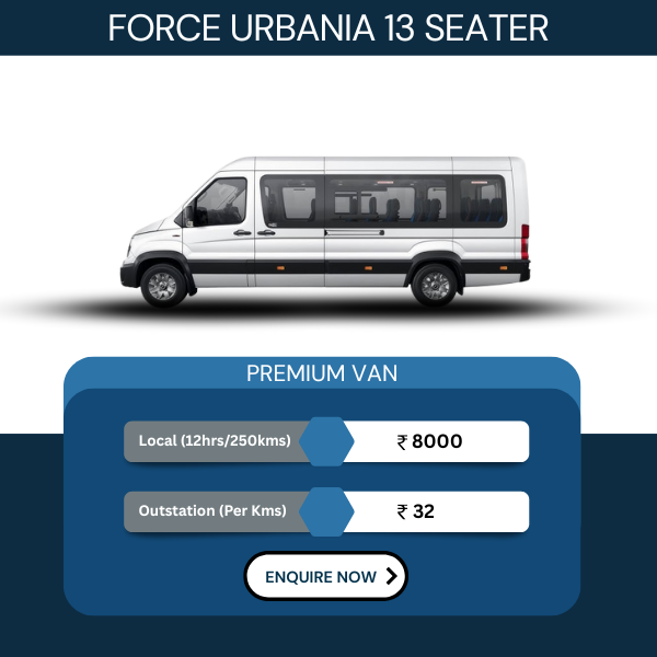 Hire 13 seater Urbania