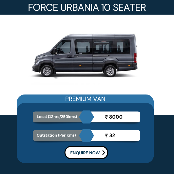 Hire Urbania 10 Seater in Lucknow