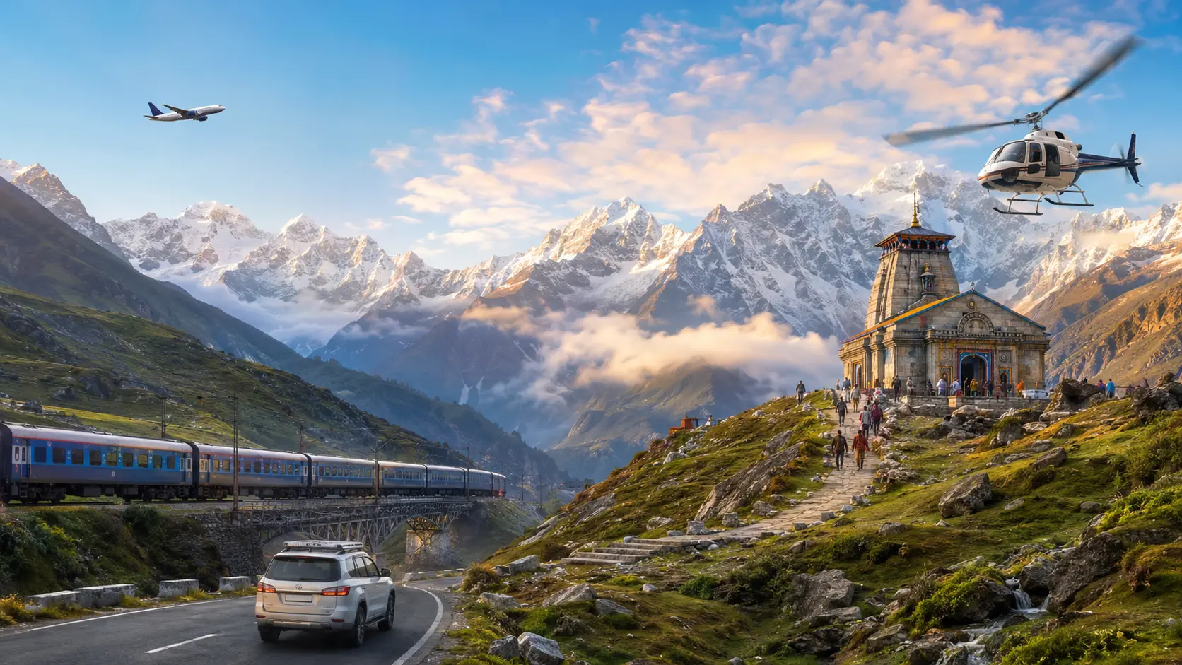 How to Reach Kedarnath