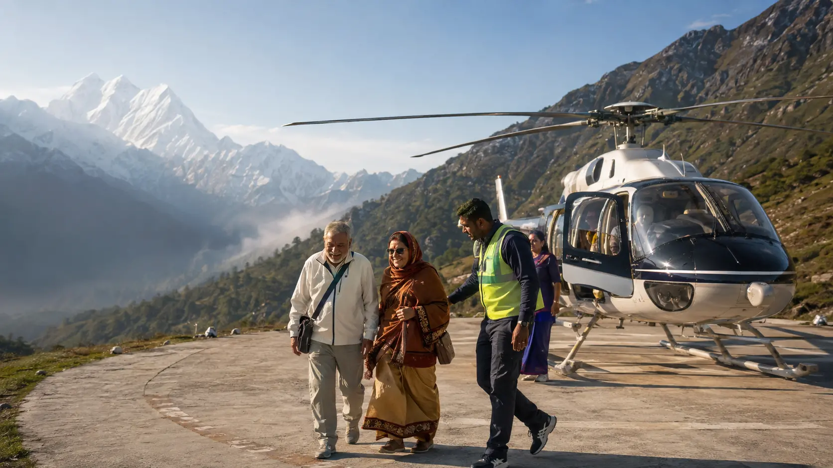Helicopter Services for Char Dham